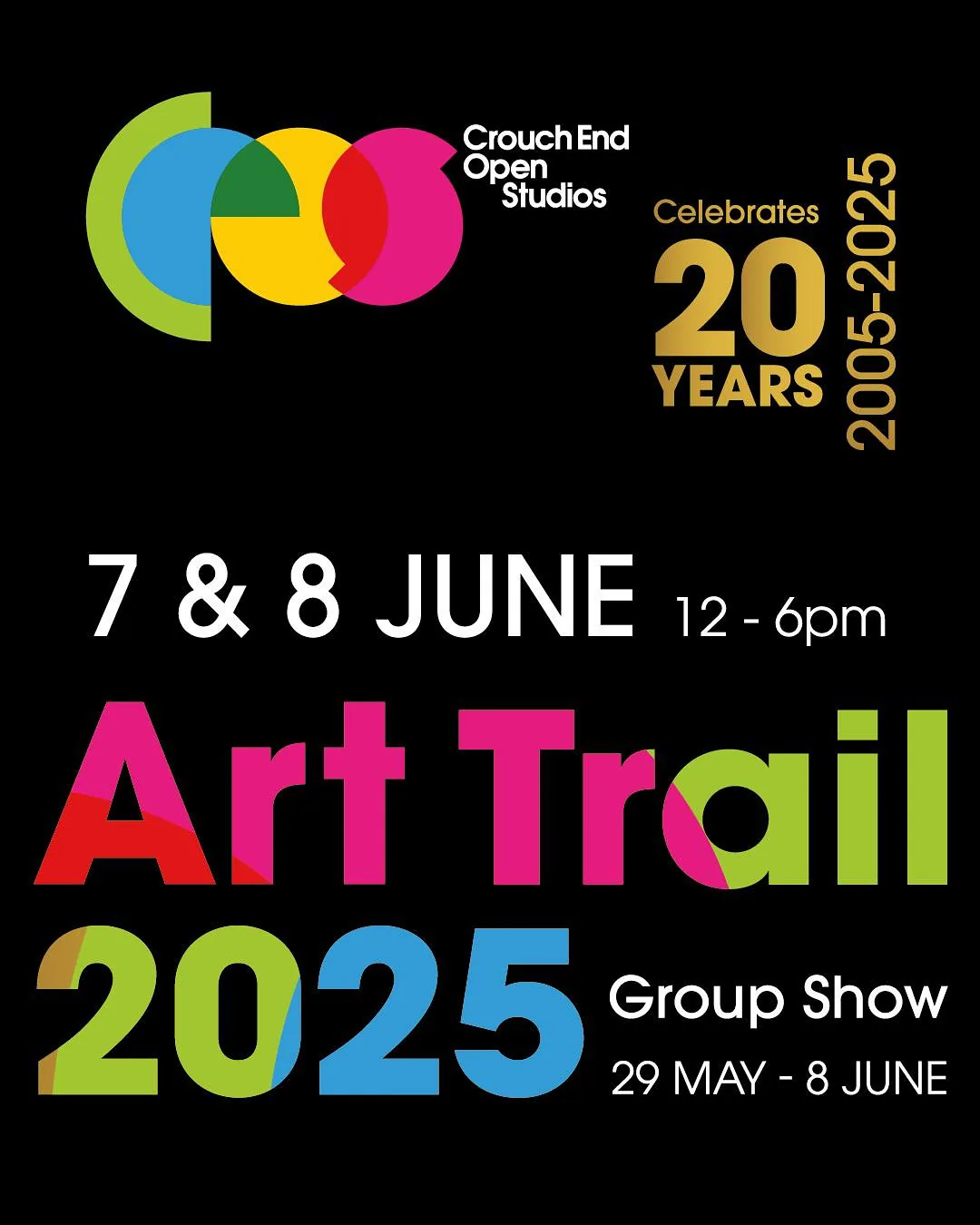 Crouch End Open Studios 2025 announcement