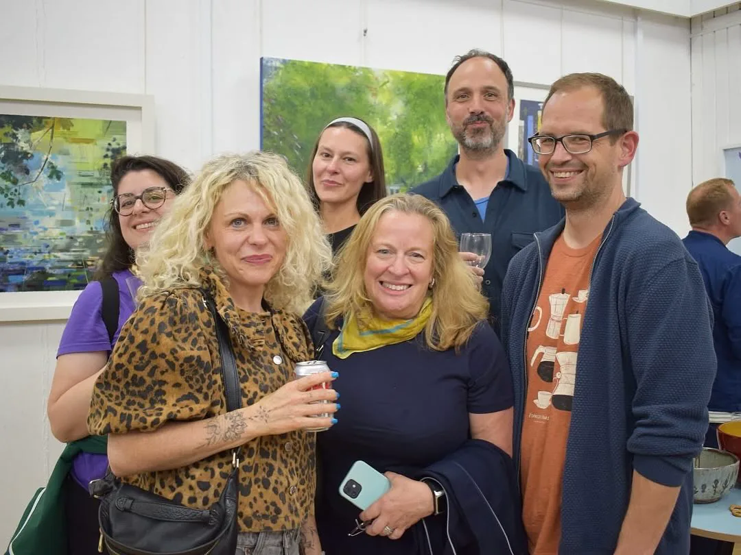 The Holy Innocents Church crew at Crouch End Open Studios