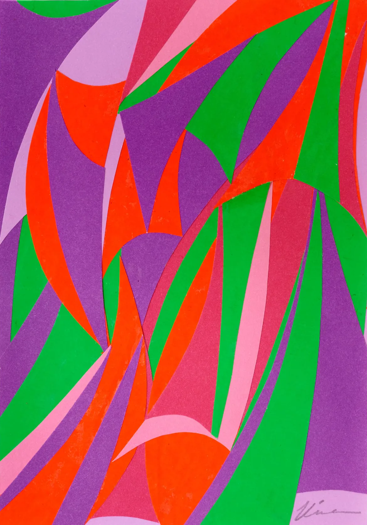 Kika Pierides abstract artwork for The Art of Balance