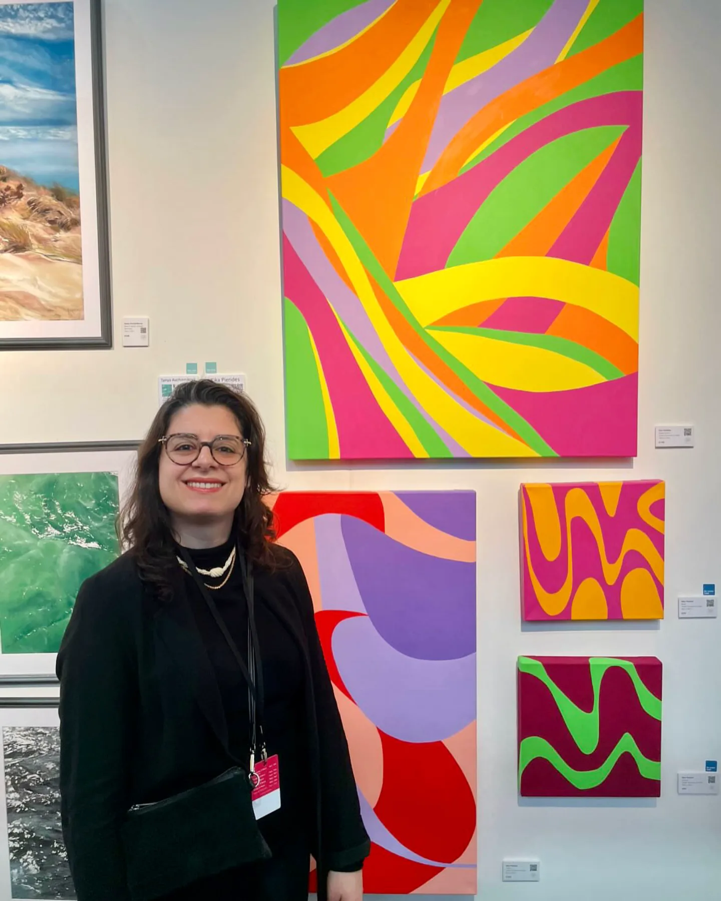 Kika Pierides at the Affordable Art Fair