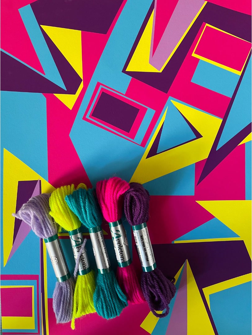 Appletons wool skeins art.