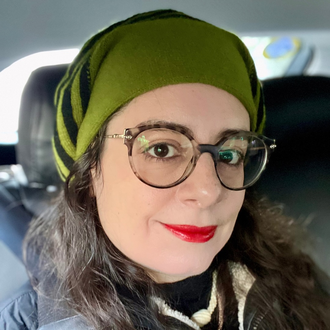 Kika pierides selfie portrait.